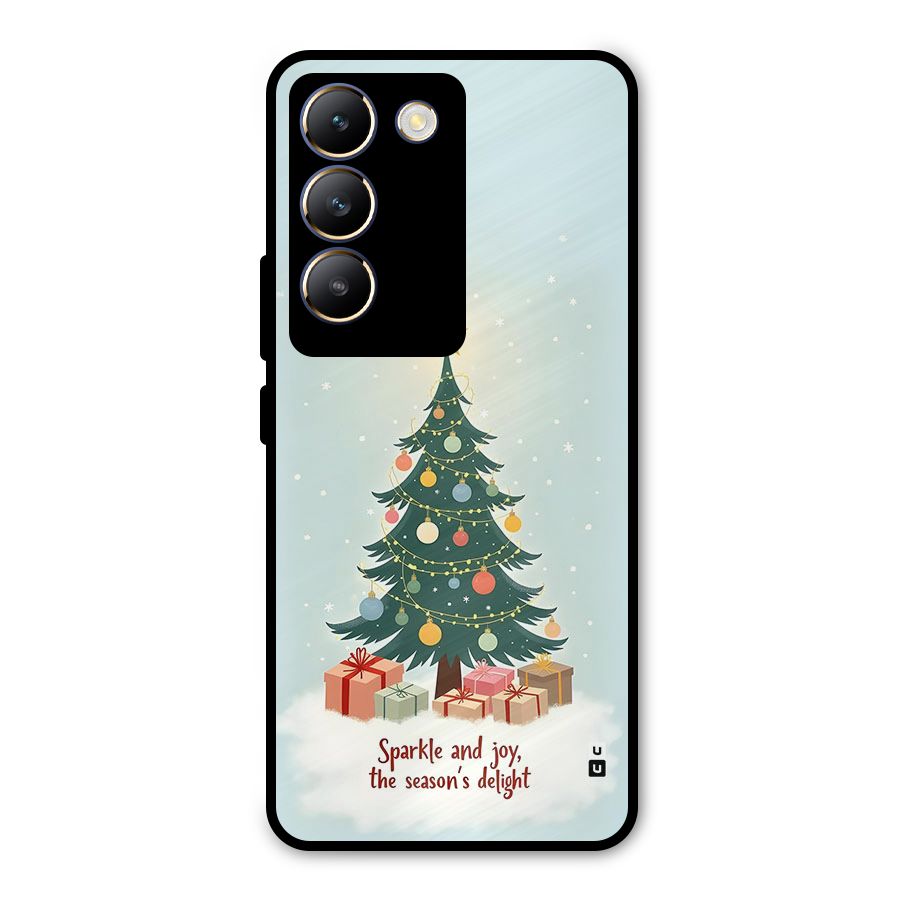Seasons Delight Metal Back Case for Vivo T3 5G