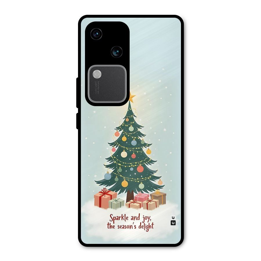 Seasons Delight Metal Back Case for Vivo V30 Pro