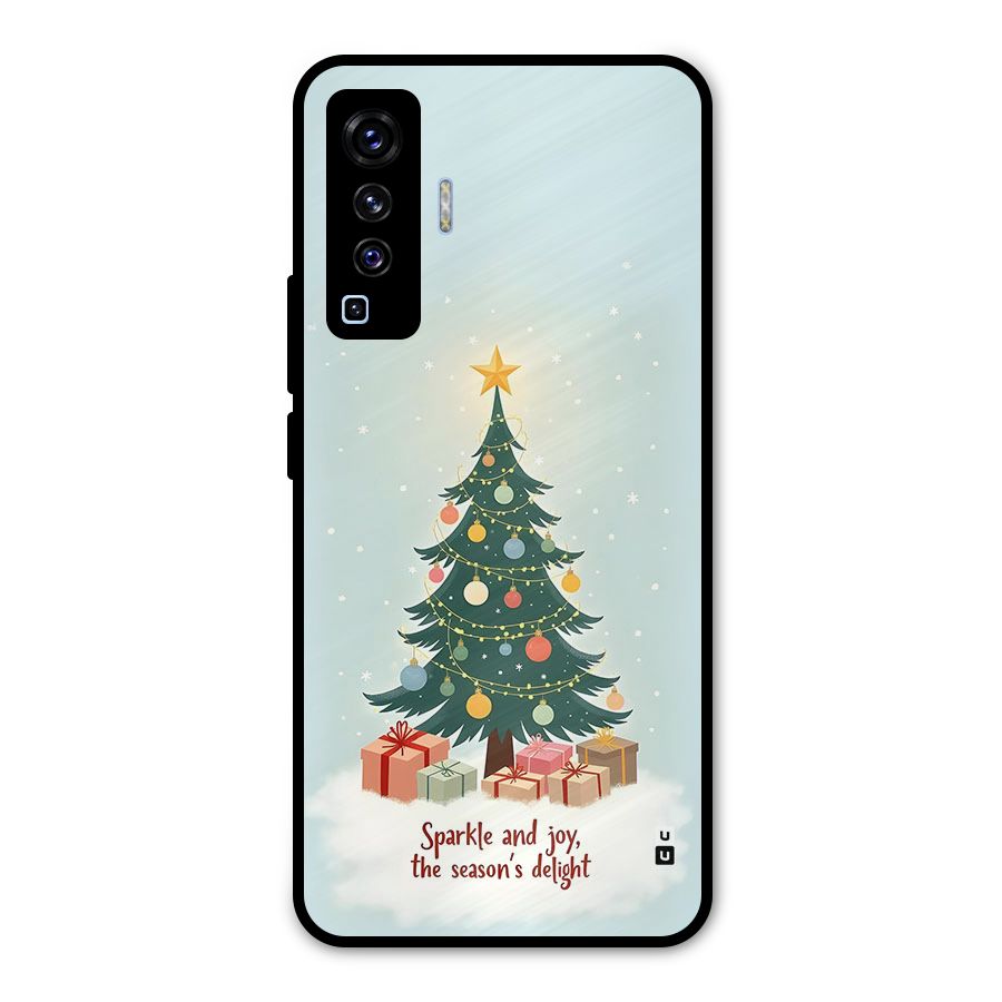 Seasons Delight Metal Back Case for Vivo X50
