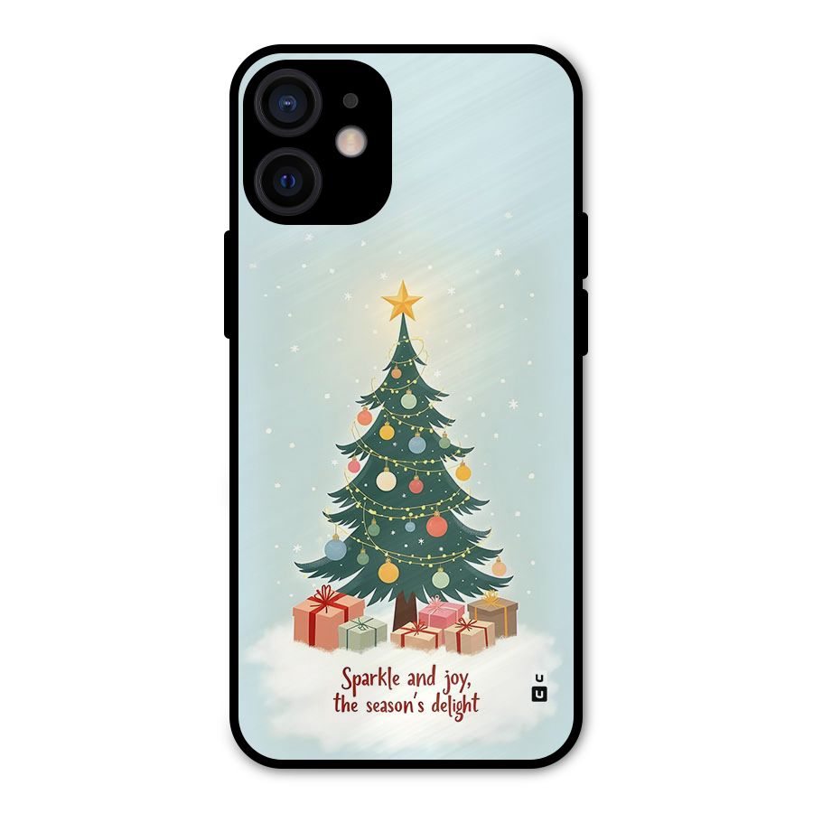 Seasons Delight Metal Back Case for iPhone 12 Mini