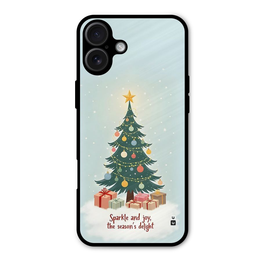Seasons Delight Metal Back Case for iPhone 16 Plus