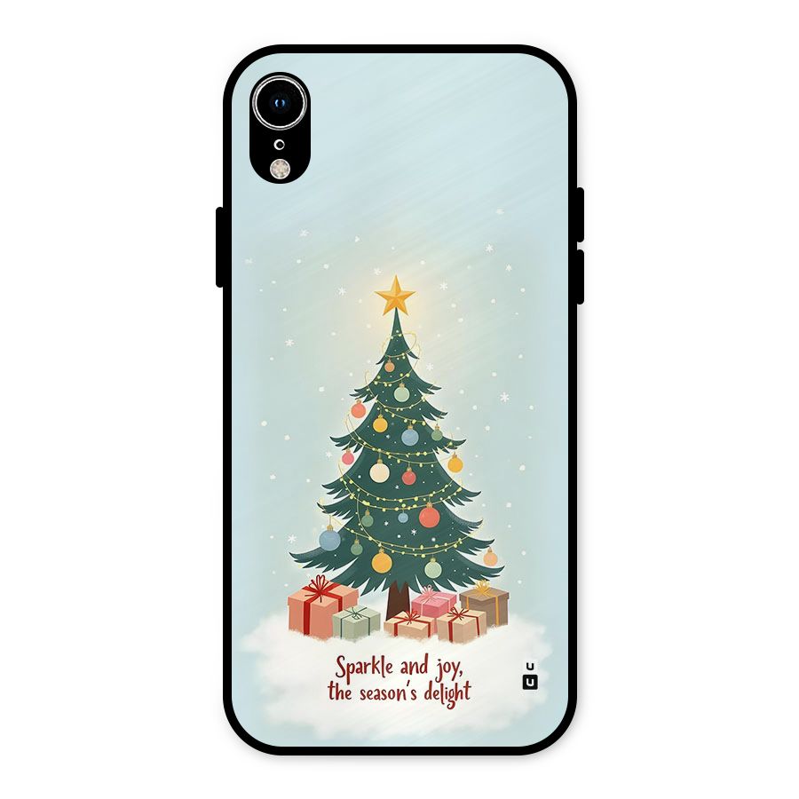 Seasons Delight Metal Back Case for iPhone XR