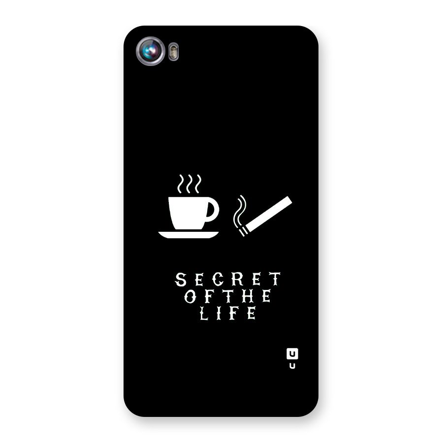 Secrate of Life Back Case for Canvas Fire 4 (A107)