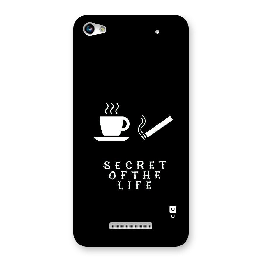 Secrate of Life Back Case for Canvas Hue 2 A316