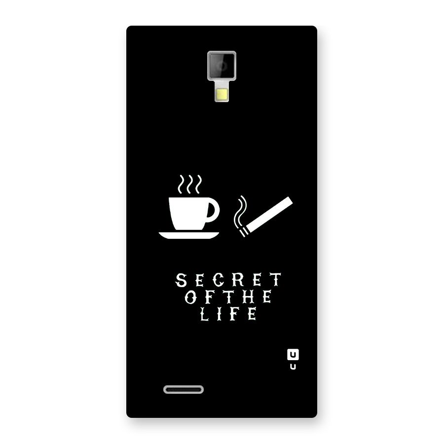 Secrate of Life Back Case for Canvas Xpress A99