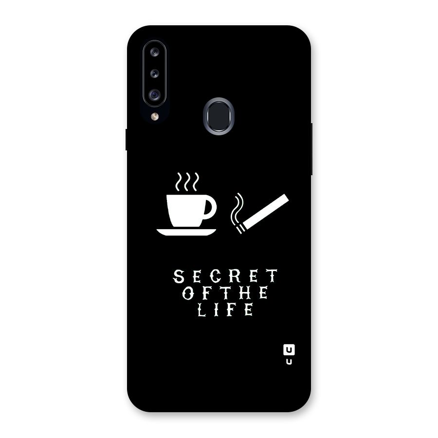 Secrate of Life Back Case for Galaxy A20s