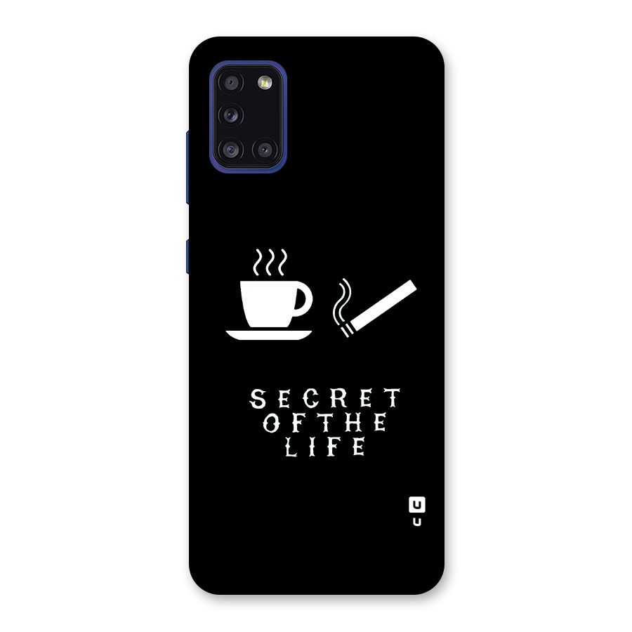 Secrate of Life Back Case for Galaxy A31