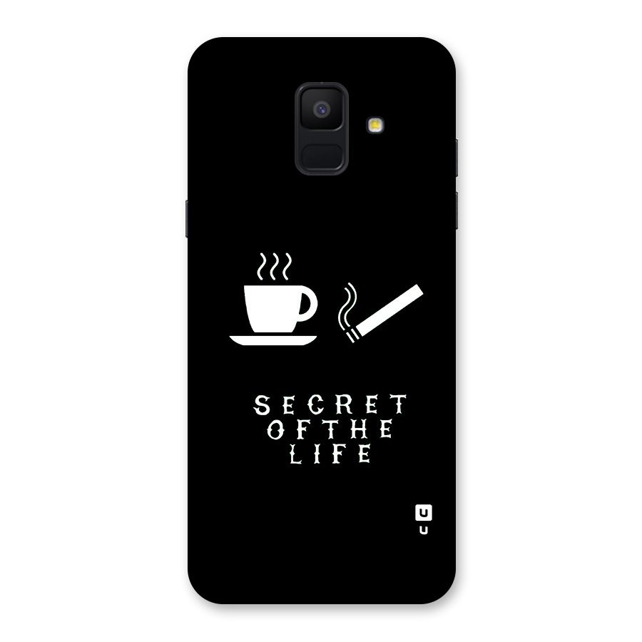 Secrate of Life Back Case for Galaxy A6 (2018)