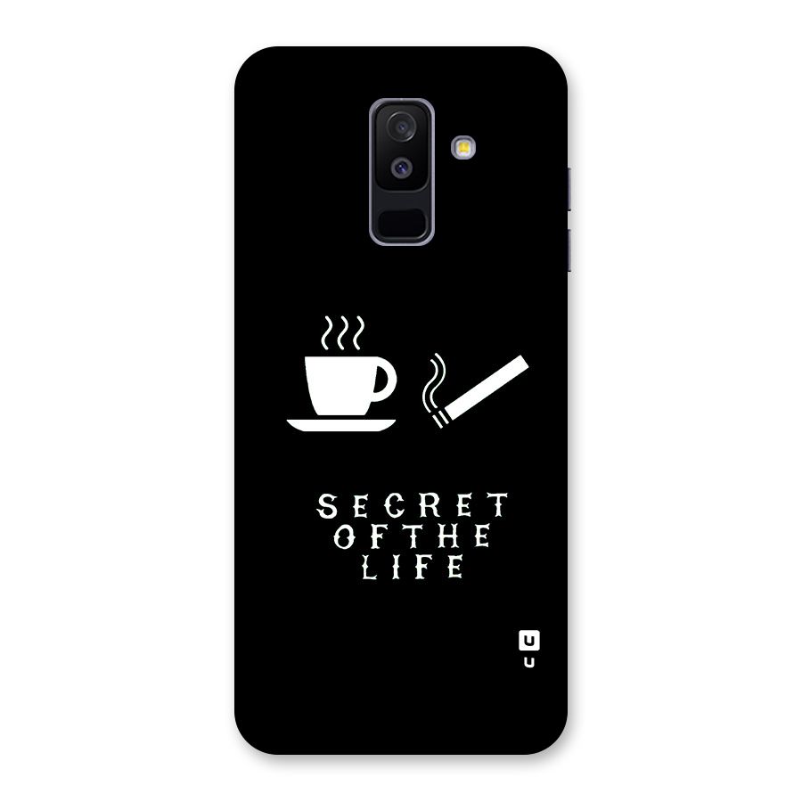 Secrate of Life Back Case for Galaxy A6 Plus