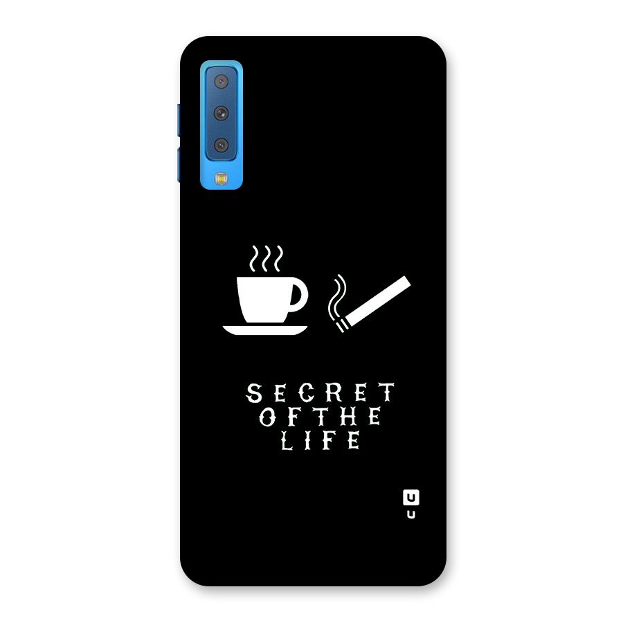 Secrate of Life Back Case for Galaxy A7 (2018)