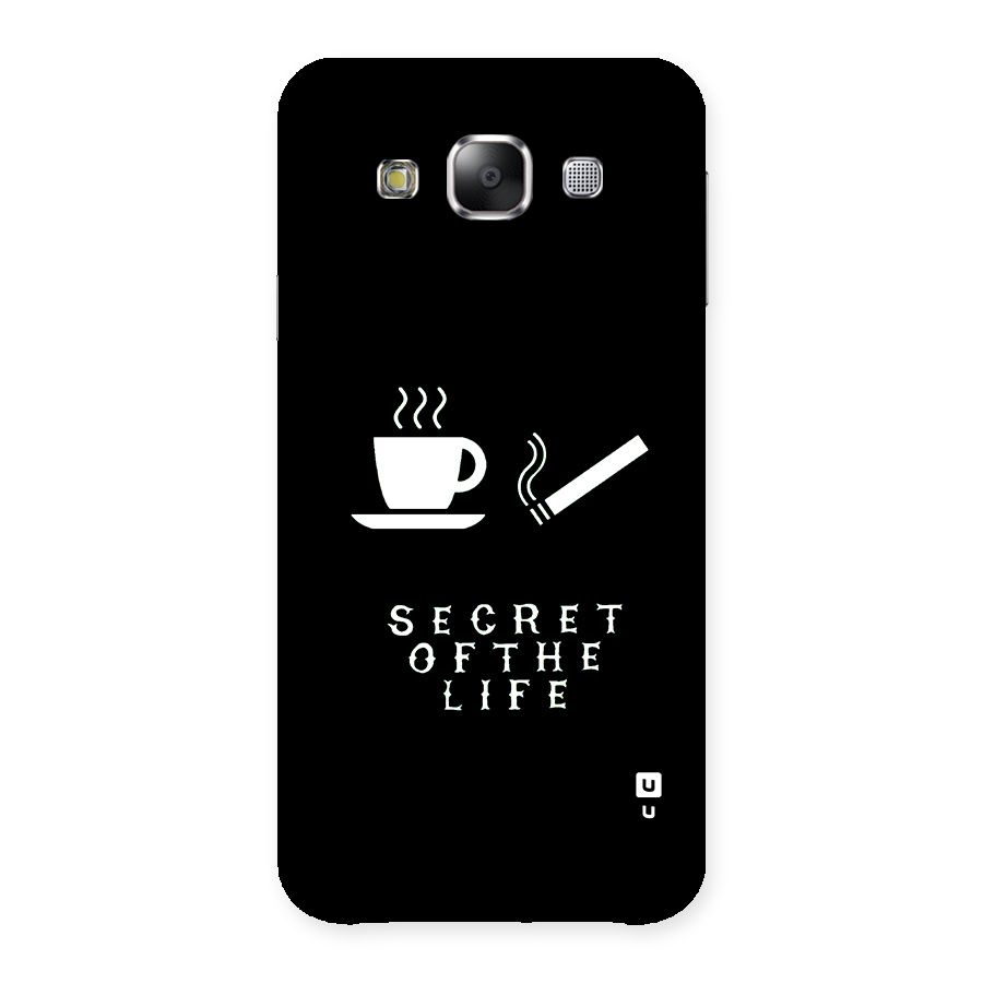 Secrate of Life Back Case for Galaxy E5