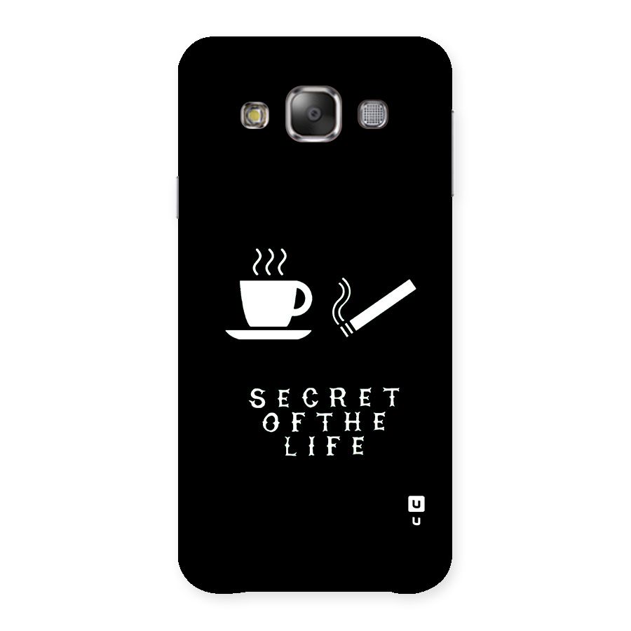 Secrate of Life Back Case for Galaxy E7