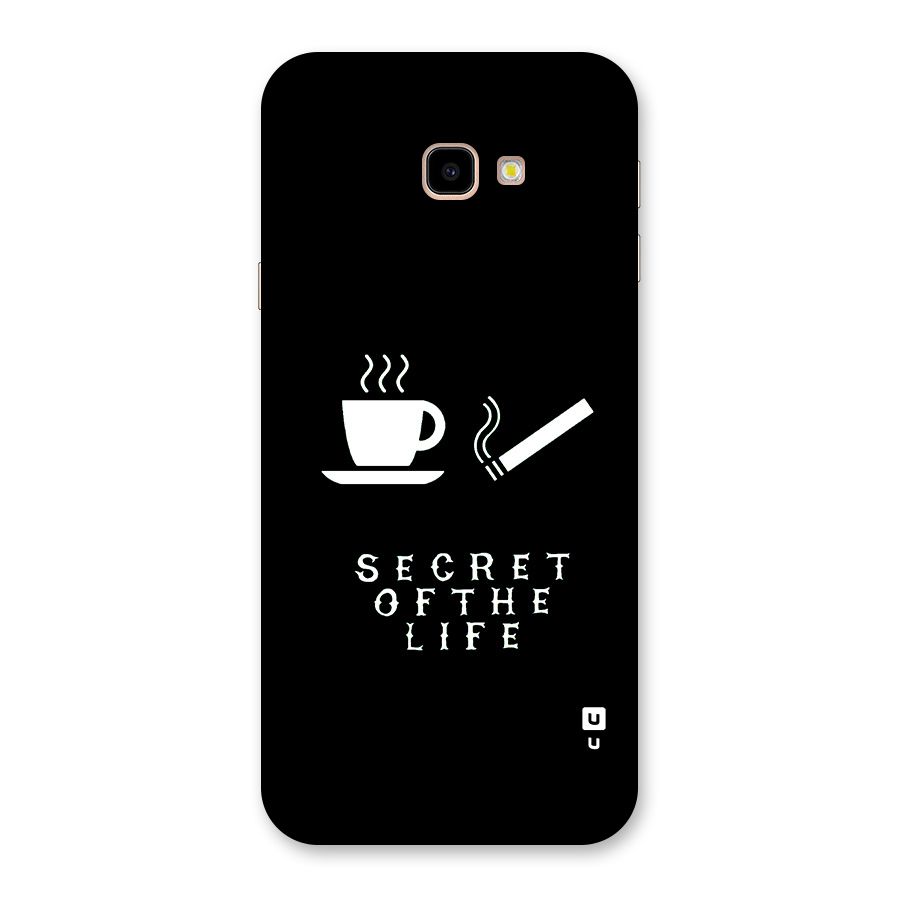 Secrate of Life Back Case for Galaxy J4 Plus