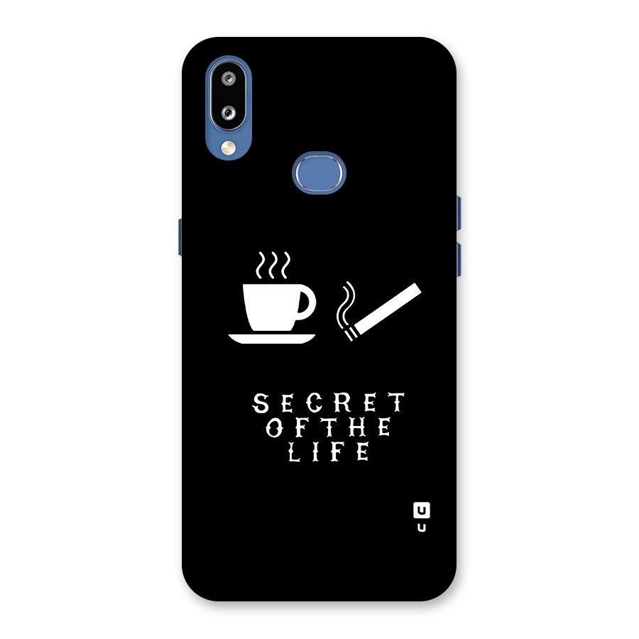 Secrate of Life Back Case for Galaxy M01s