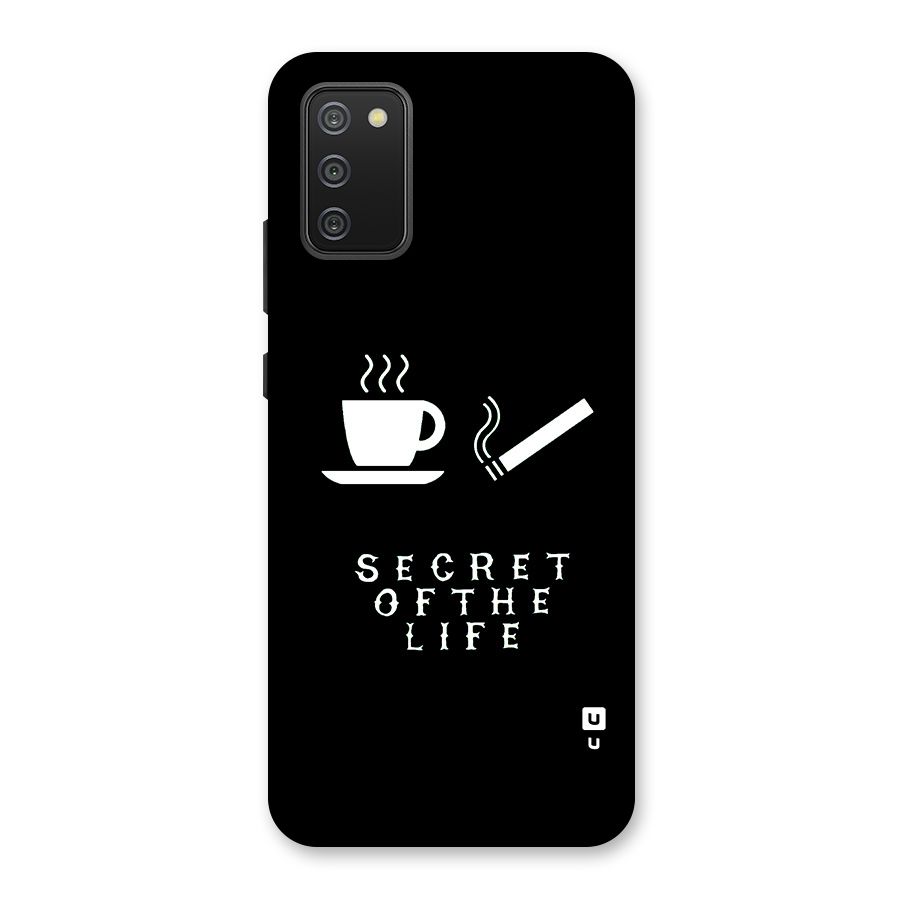 Secrate of Life Back Case for Galaxy M02s