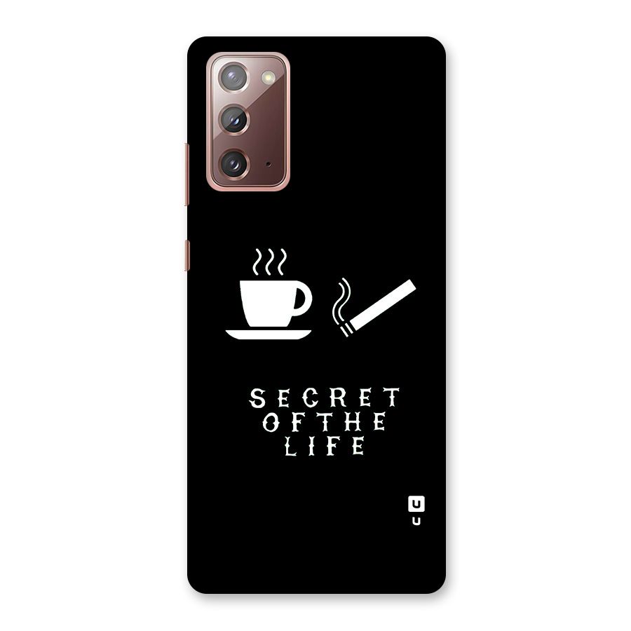 Secrate of Life Back Case for Galaxy Note 20