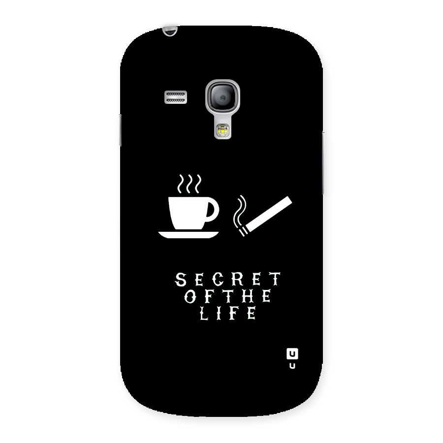 Secrate of Life Back Case for Galaxy S3 Mini
