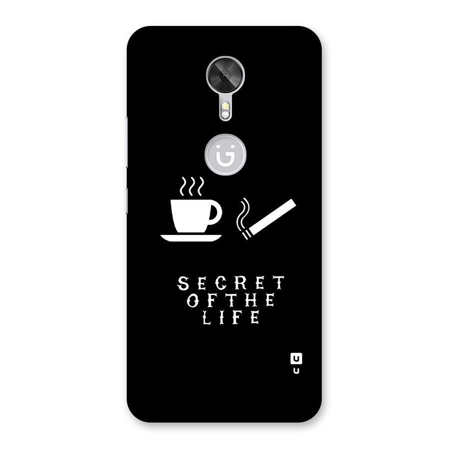 Secrate of Life Back Case for Gionee A1