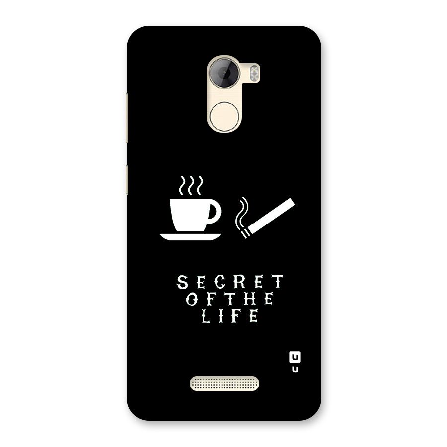 Secrate of Life Back Case for Gionee A1 LIte