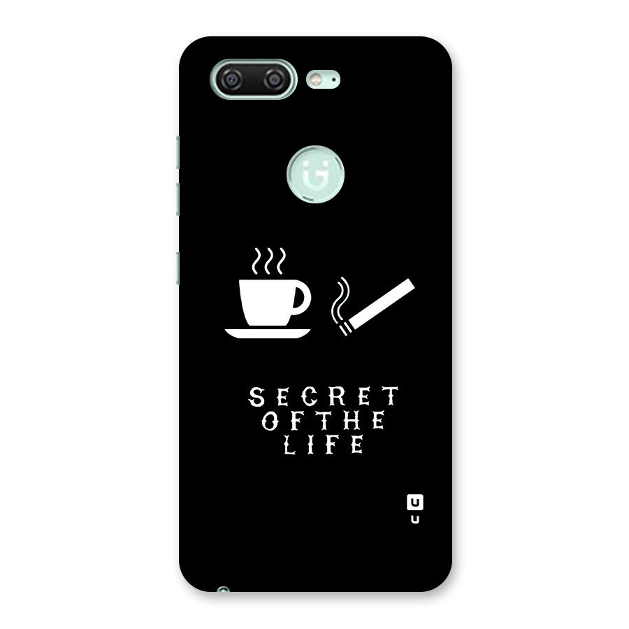 Secrate of Life Back Case for Gionee S10