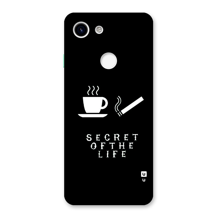 Secrate of Life Back Case for Google Pixel 3