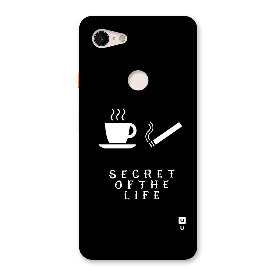 Secrate of Life Back Case for Google Pixel 3 XL