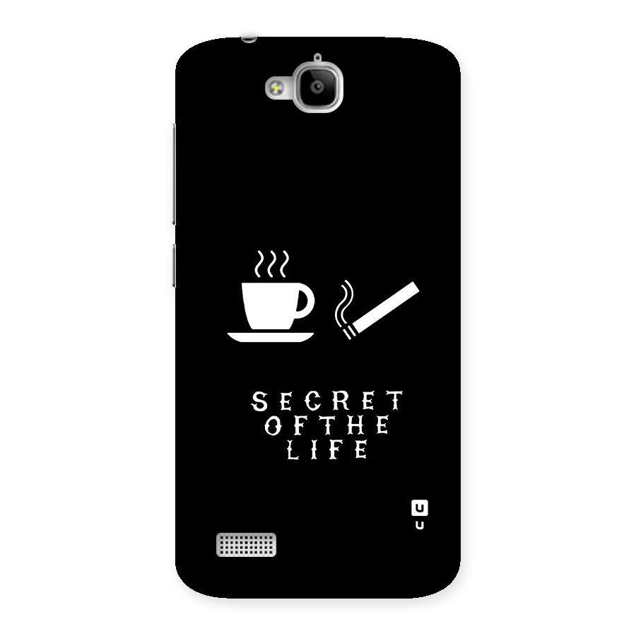 Secrate of Life Back Case for Honor Holly