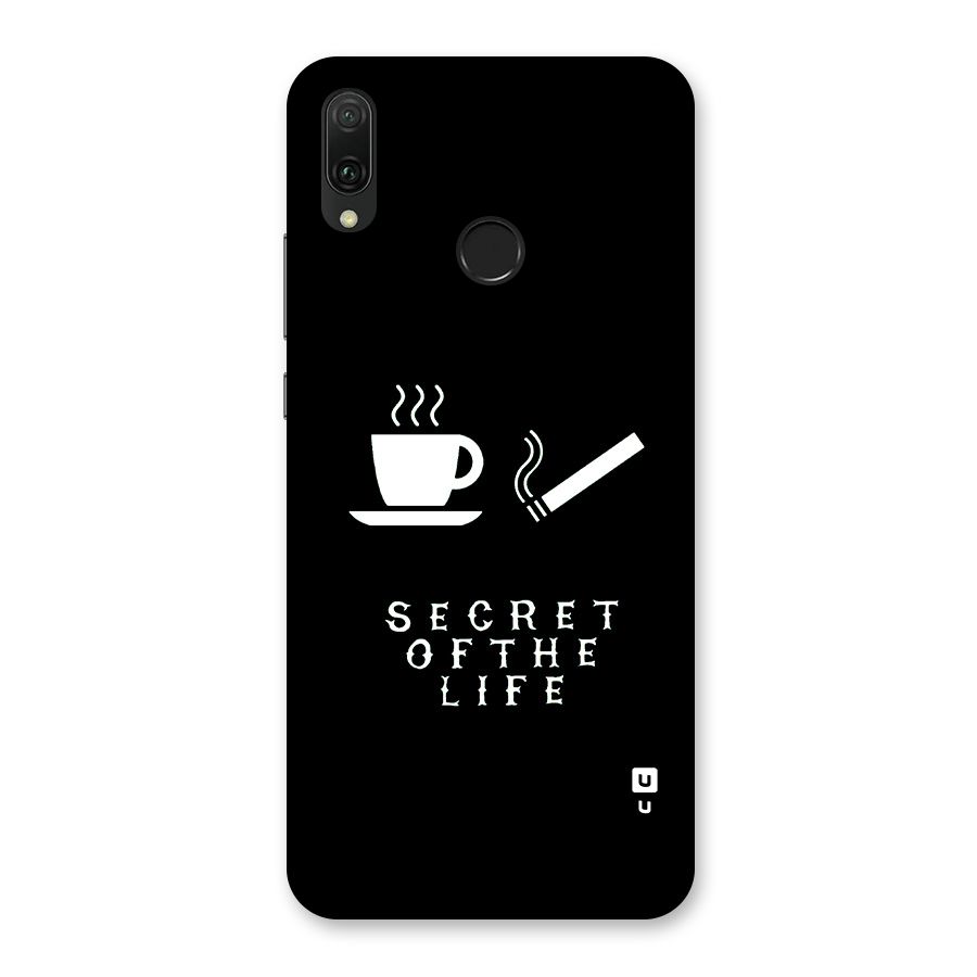 Secrate of Life Back Case for Huawei Y9 (2019)