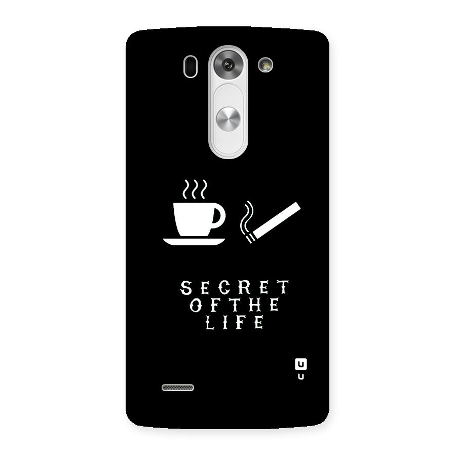 Secrate of Life Back Case for LG G3 Mini