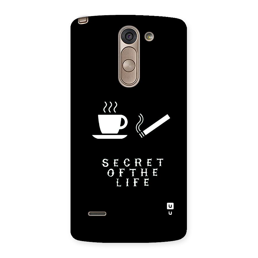 Secrate of Life Back Case for LG G3 Stylus