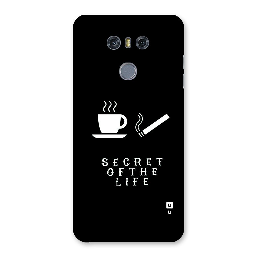 Secrate of Life Back Case for LG G6