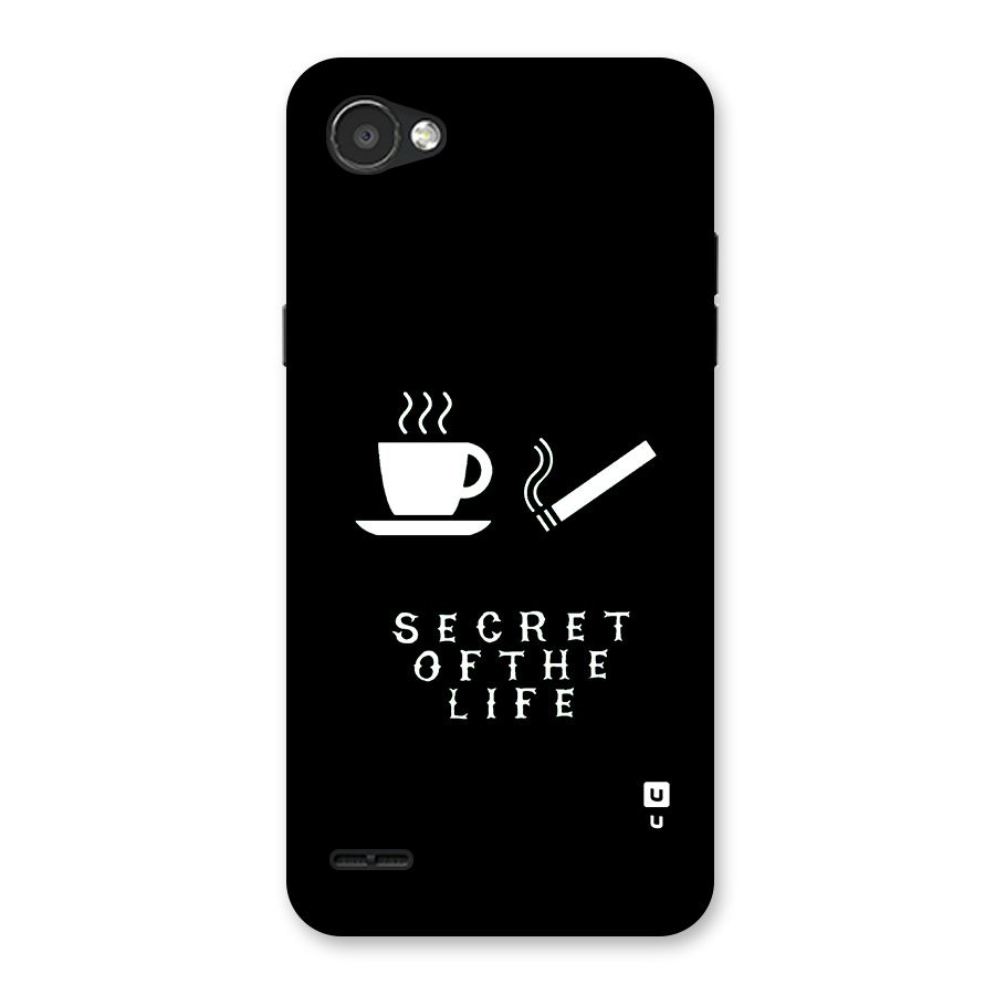 Secrate of Life Back Case for LG Q6