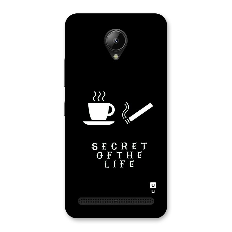 Secrate of Life Back Case for Lenovo C2
