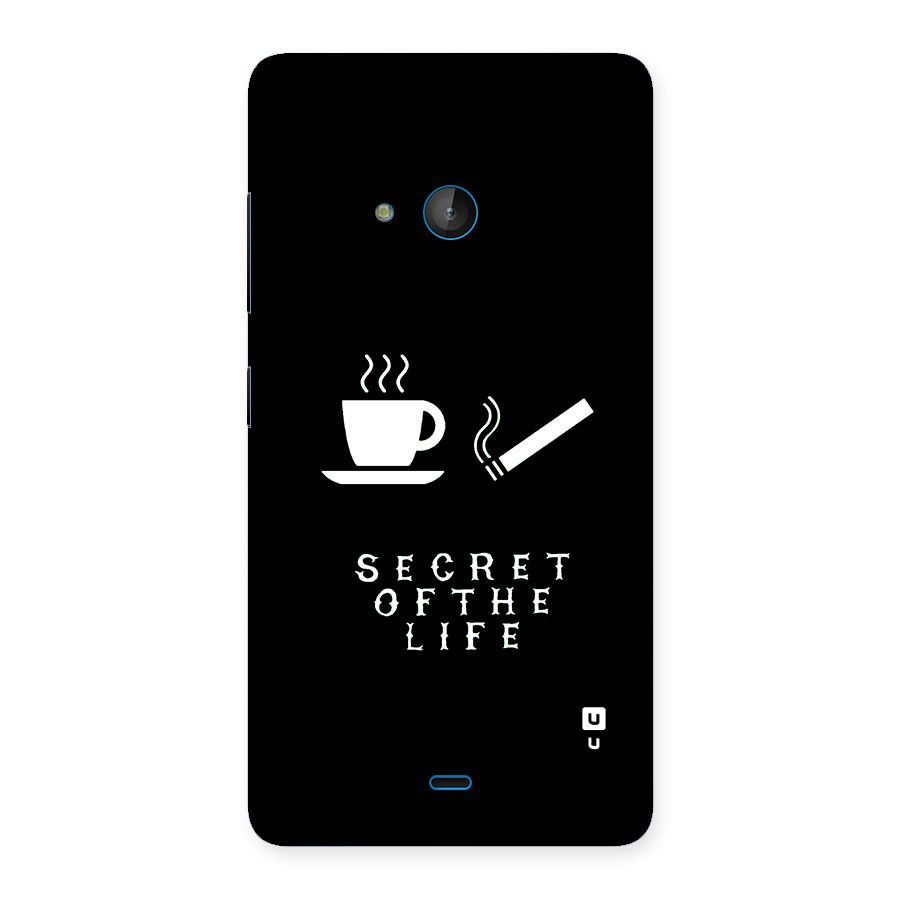 Secrate of Life Back Case for Lumia 540