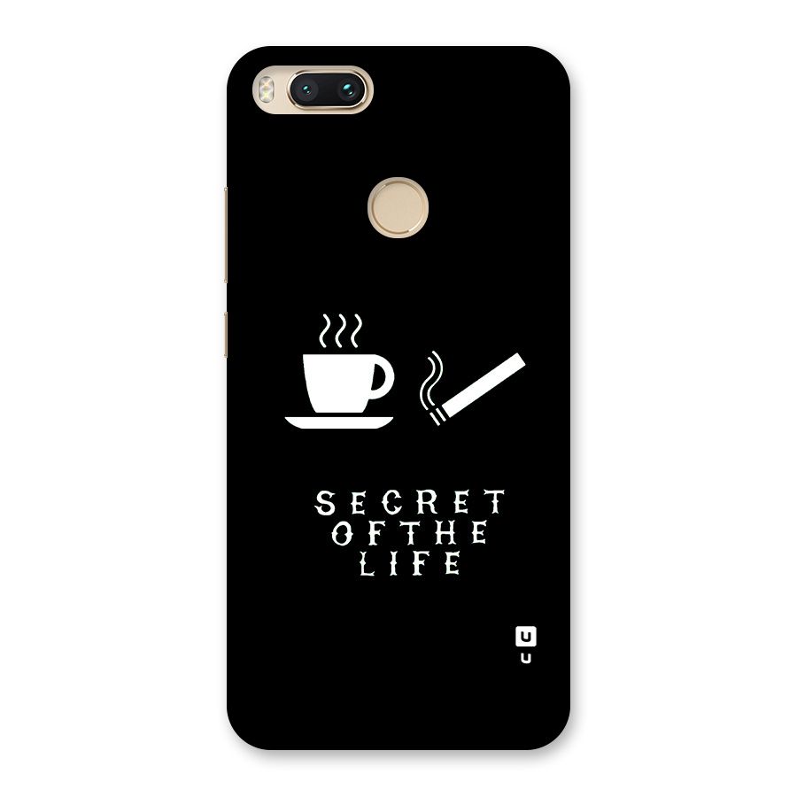 Secrate of Life Back Case for Mi A1