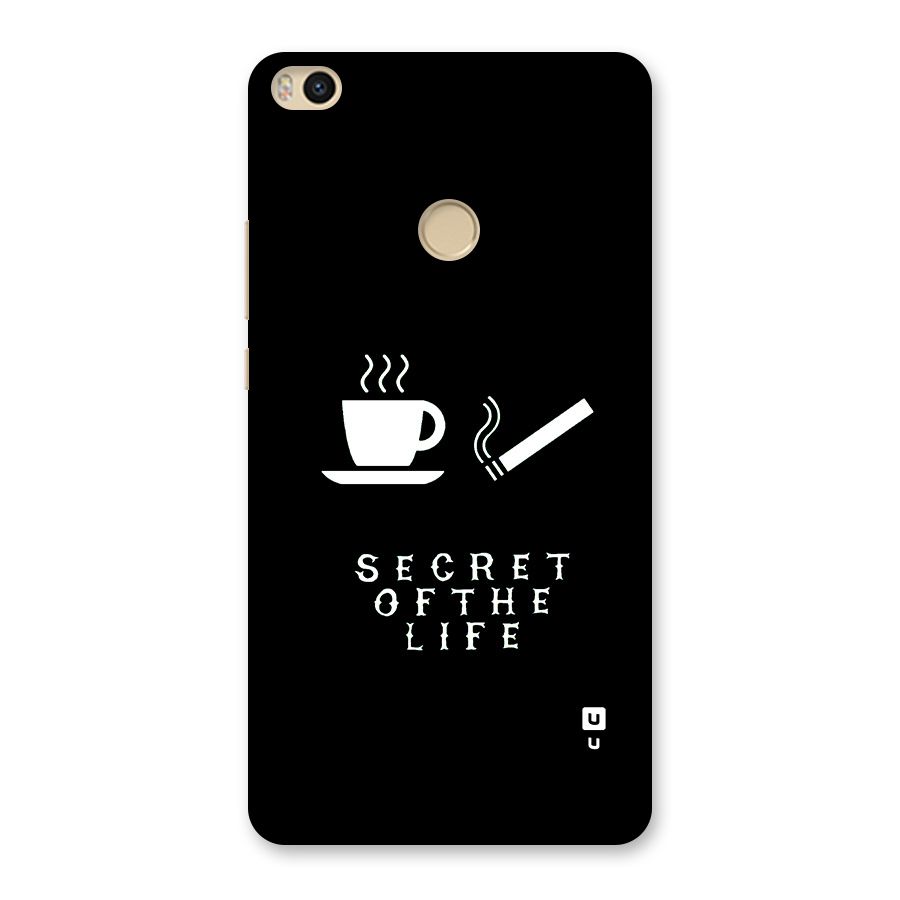 Secrate of Life Back Case for Mi Max 2