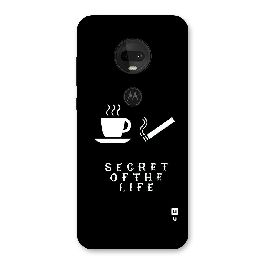 Secrate of Life Back Case for Moto G7
