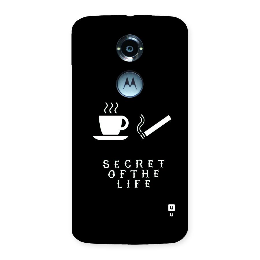 Secrate of Life Back Case for Moto X2