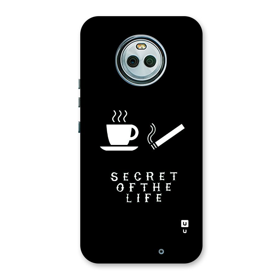 Secrate of Life Back Case for Moto X4