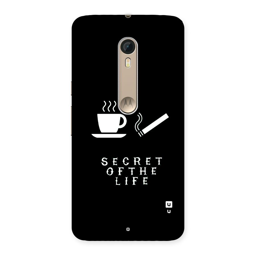 Secrate of Life Back Case for Moto X Style