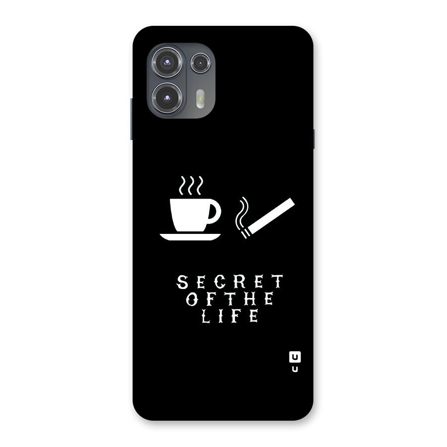 Secrate of Life Back Case for Motorola Edge 20 Fusion