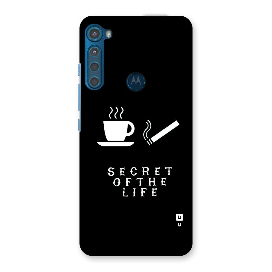 Secrate of Life Back Case for Motorola One Fusion Plus