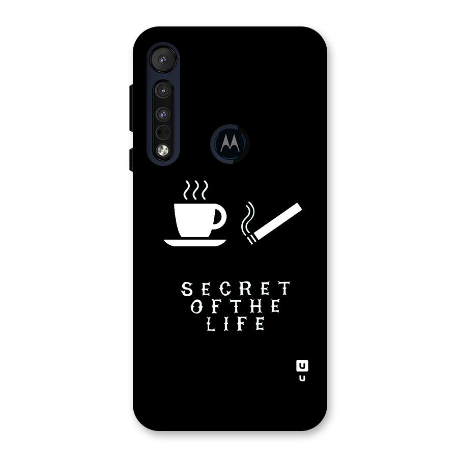 Secrate of Life Back Case for Motorola One Macro