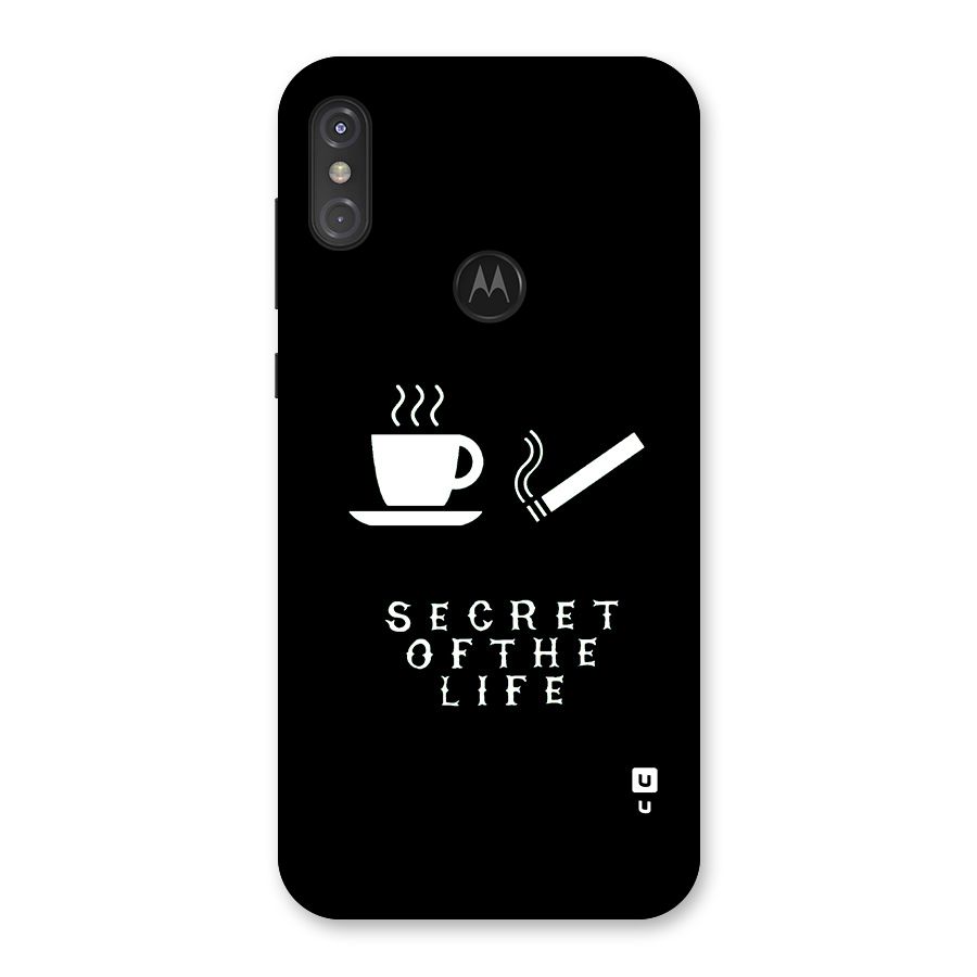 Secrate of Life Back Case for Motorola One Power
