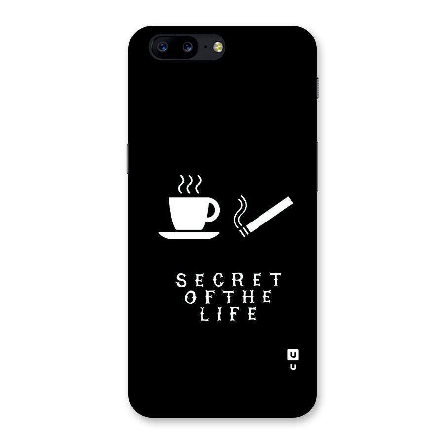 Secrate of Life Back Case for OnePlus 5
