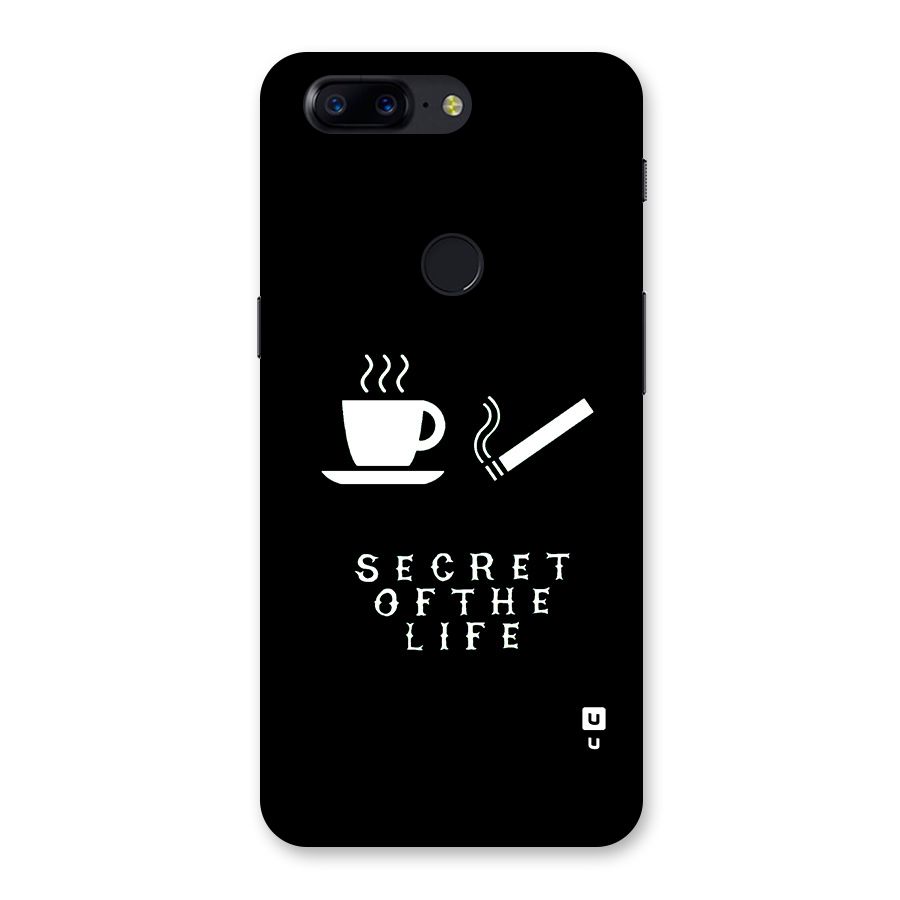Secrate of Life Back Case for OnePlus 5T