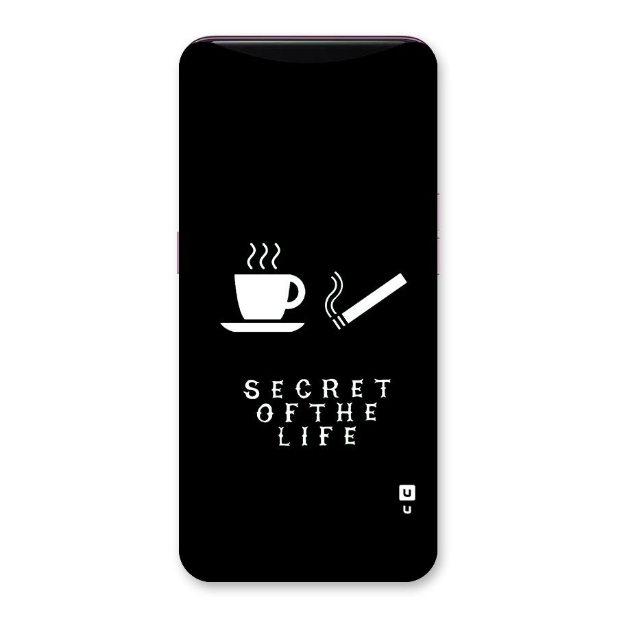 Secrate of Life Back Case for Oppo Find X