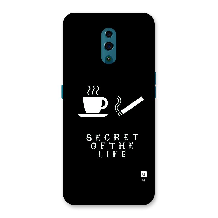 Secrate of Life Back Case for Oppo Reno