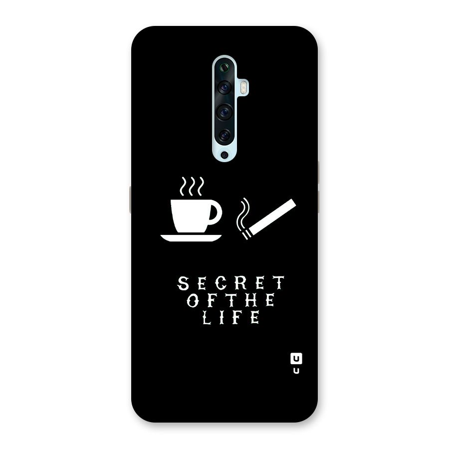 Secrate of Life Back Case for Oppo Reno2 F