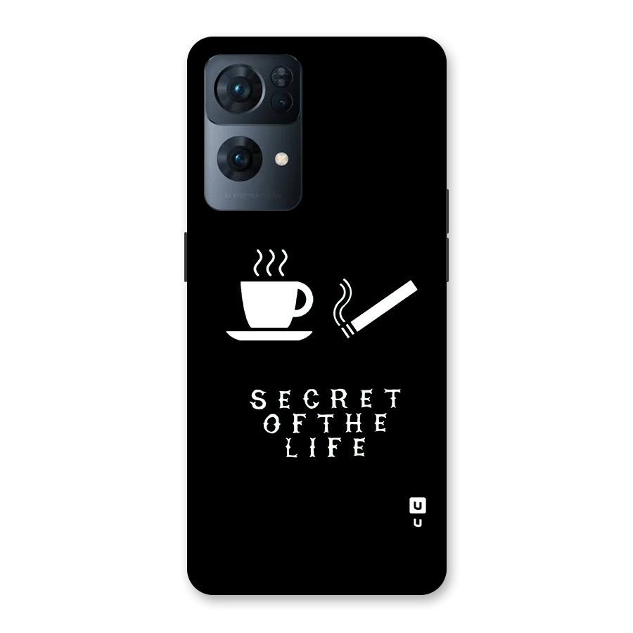 Secrate of Life Back Case for Oppo Reno7 Pro 5G